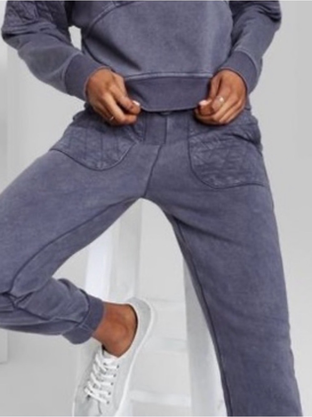 ISO Wild Fable quilted pocket joggers
